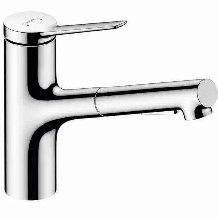 Змішувач для кухні Hansgrohe Zesis M33 150 з витяжним виливом (74810000)